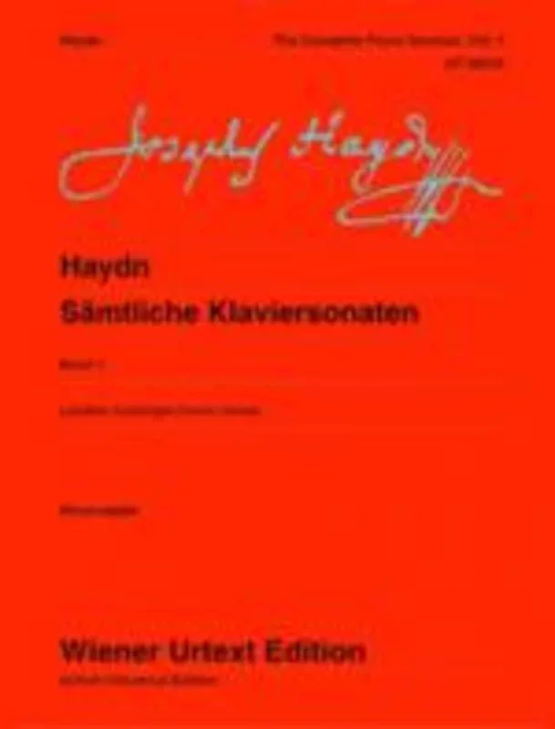 Haydn – Sonatas Vol 1 New Edition Urtext (Softcover Book)