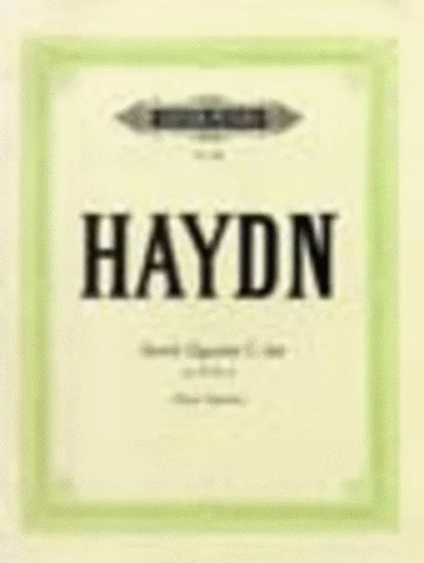 Haydn – String Quartet Op 76 No 3 In C Emperor (Softcover Book)
