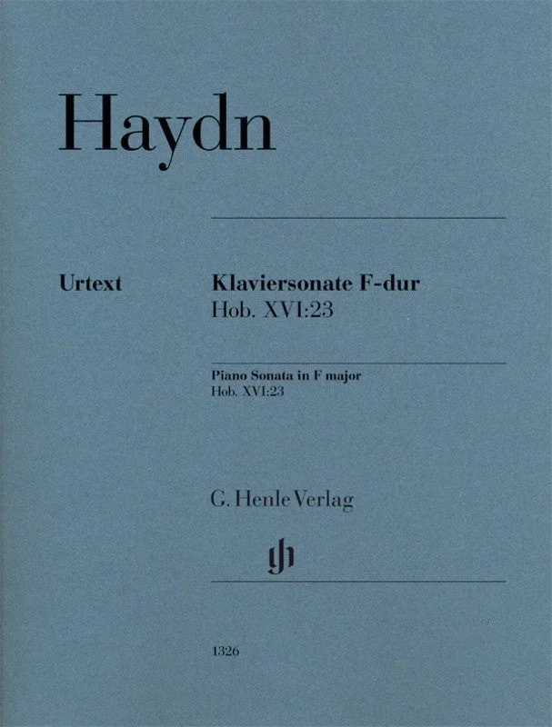 Haydn: Piano Sonata in F Major Hob XVI:23