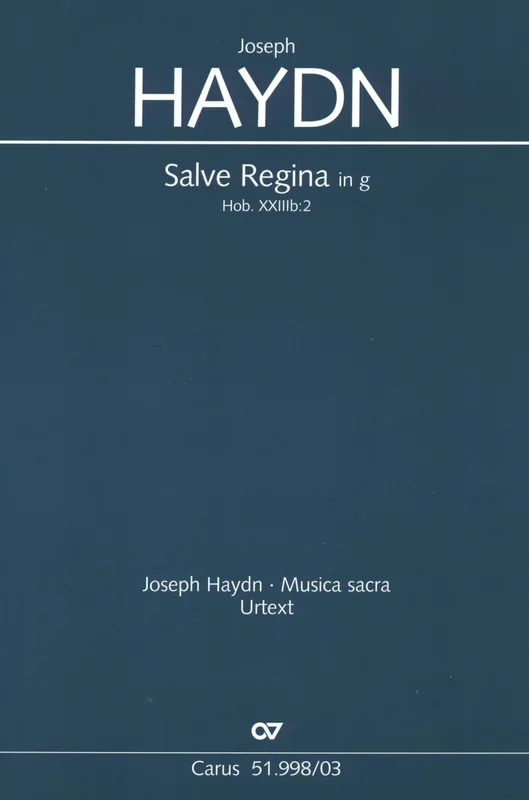 Haydn: Salve Regina in G Minor, Hob. XXIIIb:2