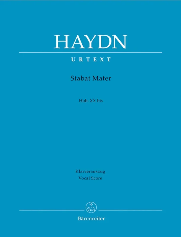 Haydn: Stabat Mater – Vocal Score