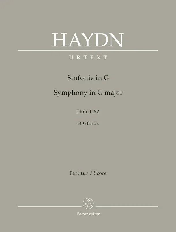 Haydn: Symphony in G Major, Hob. I:92