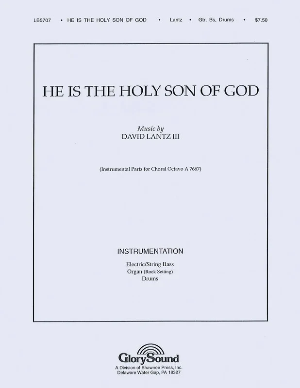 He Is The Holy Son Of God Bs Drms Organ