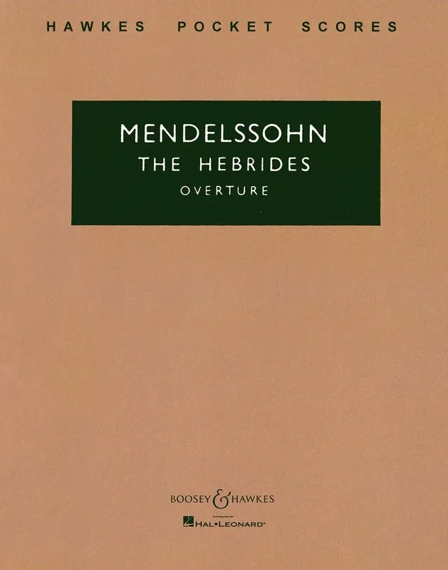 Hebrides Overture Study Score Book