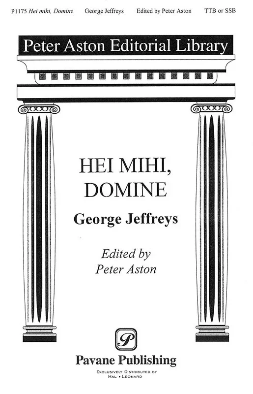 Hei Mihi Domine TTB Or Ssb (Octavo)