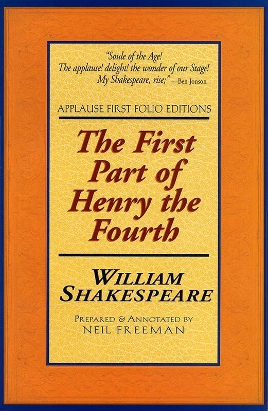 Henry Iv Part 1: Folio Text Paperback