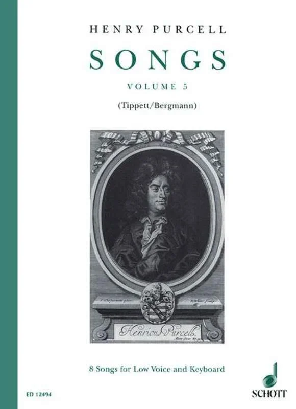 Henry Purcell Songs Vol 5 Low Voice/Piano (Softcover Book)