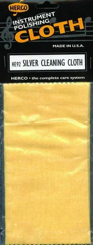 Herco HE92 Silver Cleaning Cloth Maintenance for Flute Polishing
