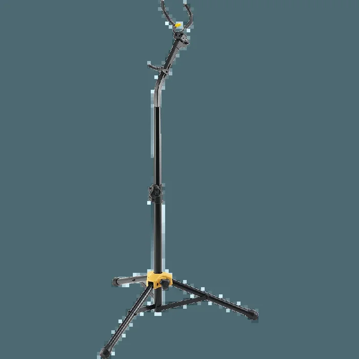 HERCULES DS730B Auto Grip System Alto/Tenor Saxophone Stand (Tall)