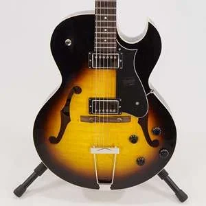 Heritage Standard Collection H-575 Hollow Electric Guitar – Original Sunburst with Rosewood Fingerboard