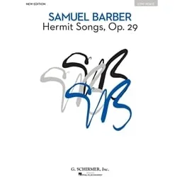 Hermit Songs Op. 29 – Low Voice