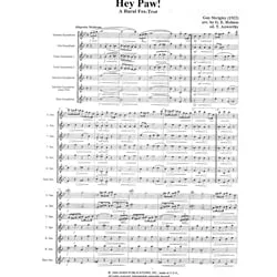 Hey Paw! A Rural Fox-Trot – Saxophone Sextet (SATTBB/Bs)