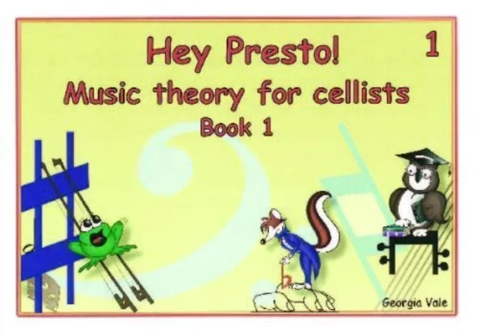 Hey Presto! Theory For Cellists Book 1 (Softcover Book)