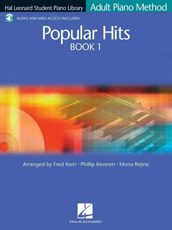 HLSPL Adult Piano Popular Hits Book 1 Book/Online Audio (Softcover Book/CD)