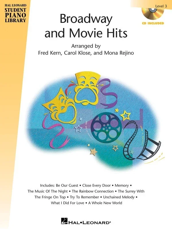 HLSPL Broadway and Movie Hits Lvl 3 Book/CD