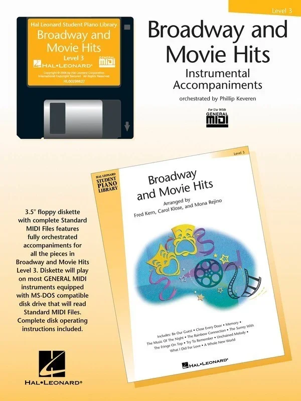 HLSPL Broadway and Movie Hits Lvl 3 Midi