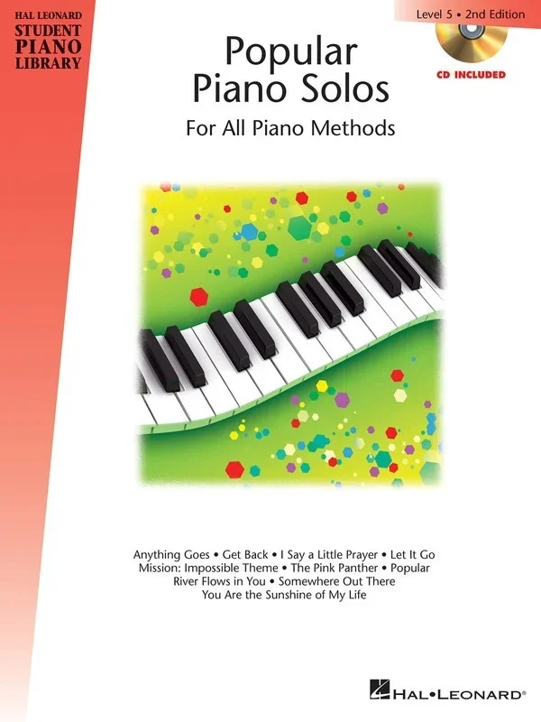 HLSPL Popular Piano Solos Book 5 Book/CD 2nd Ed (Softcover Book/CD)