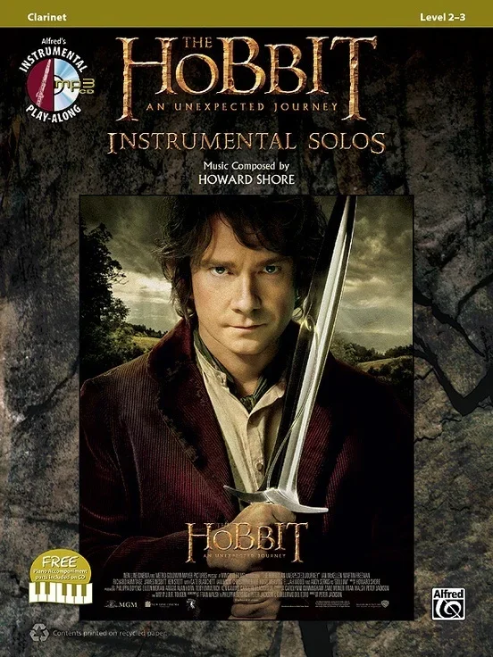 Hobbit Instrumental Solos Clarinet Book/CD