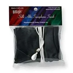 Hodge Silk Alto Saxophone Swab (Black)