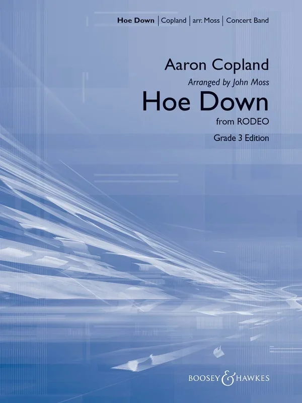 Hoe Down (From Rodeo) Score Only Bhcb3 (Music Score/Parts)
