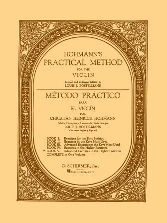 Hohmann: Practical Violin Method – Book 5