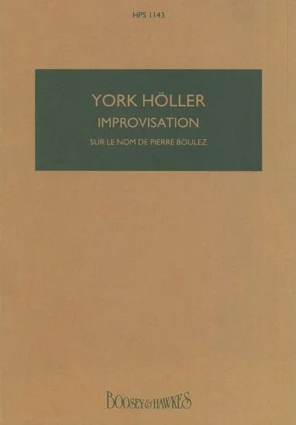 Höller: Improvisation