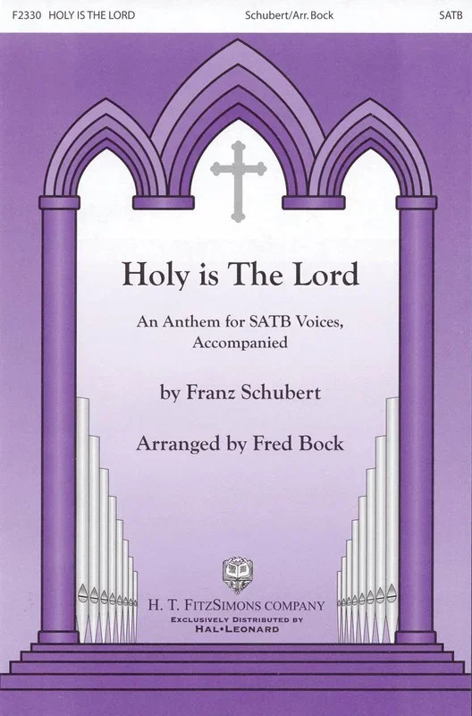 Holy Is The Lord SATB Book