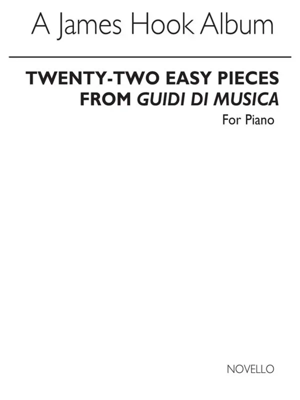 Hook James Album For Piano (Softcover Book)
