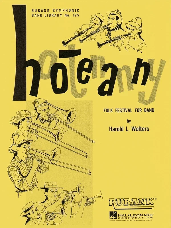 Hootenanny Folk Festival Concert Band (Music Score/Parts)