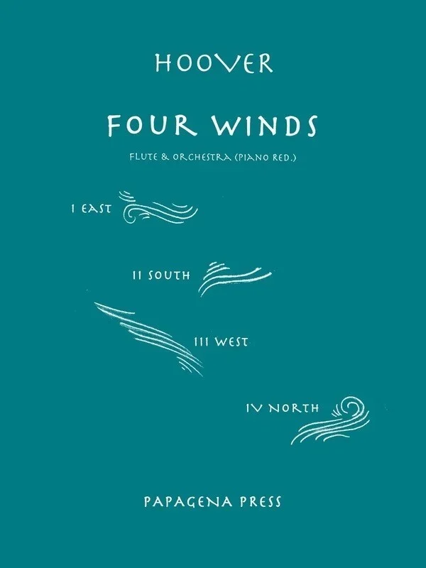 Hoover – Four Winds Flute/Piano (Softcover Book)