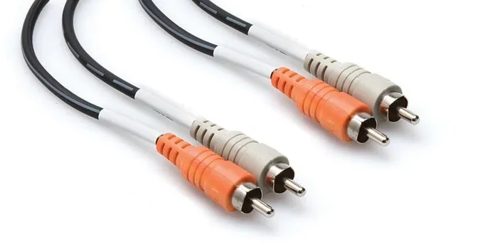 HOSA Dual RCA Audio Cable – 15ft (CRA204)