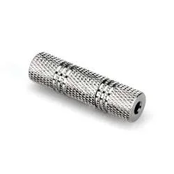 Hosa GMM-303 Stereo Coupler – 3.5mm TRS (F) to 3.5mm TRS (F)