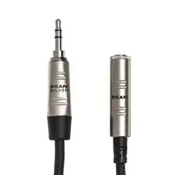 Hosa HXMM-010 – Pro Headphone Extension Cable – 3.5mm TRS (M) to 3.5mm TRS (F) – 10ft