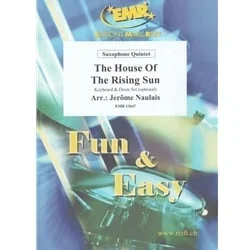 House of the Rising Sun – Saxophone Quintet w/opt. Keyboard & Drums