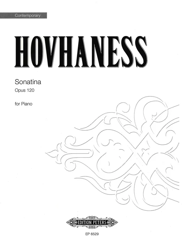 Hovhaness: Sonatina, Op. 120