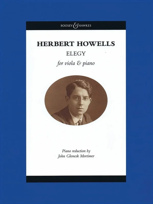 Howells – Elegy Viola/Piano (Softcover Book)