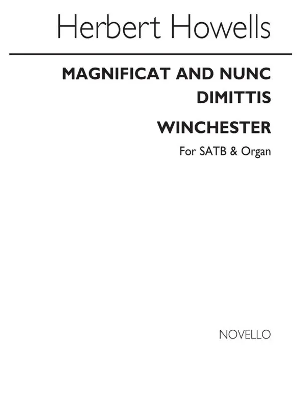 Howells Magnificat/Nunc Winch. SATB