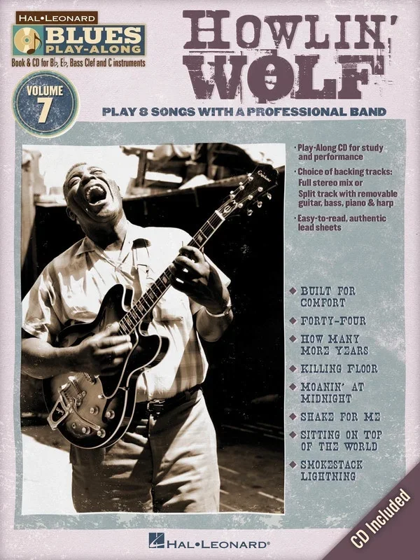 Howlin Wolf Blues Play Along V7 Book/CD (Softcover Book/CD)