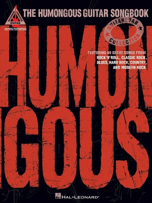Humongous Guitar Songboook Guitar TAB (Softcover Book)