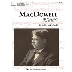 Hungarian, Op. 39, No. 12 – Piano