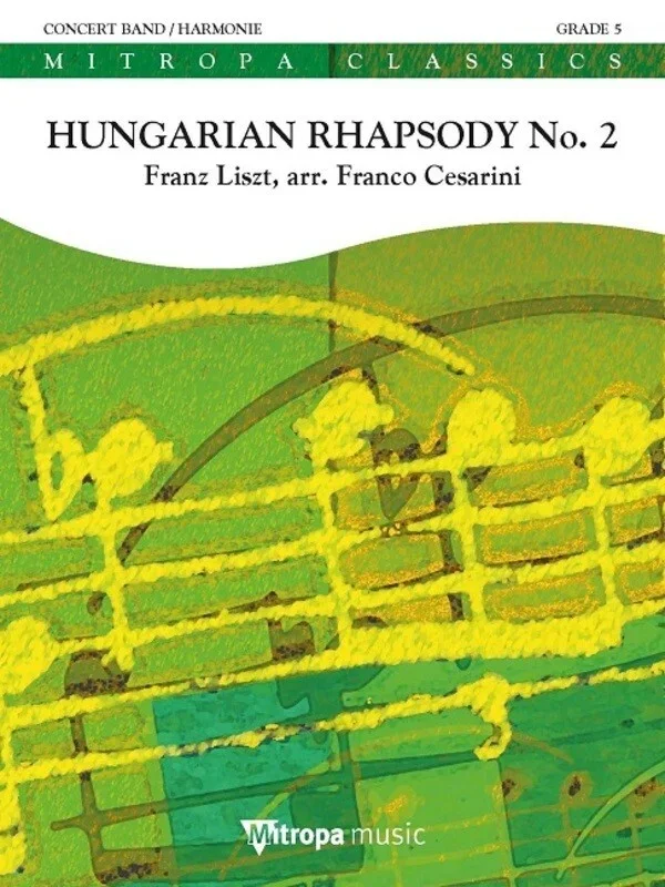 Hungarian Rhapsody No 2 Concert Band 5 Score/Parts