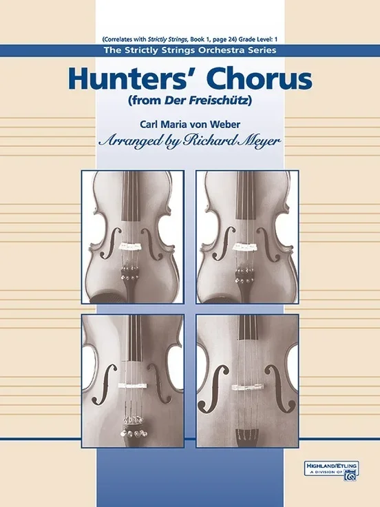 Hunter’s Chorus From Der Freischutz String Orchestra Gr 1