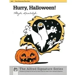 Hurry, Halloween! – Early Elementary Piano Solo