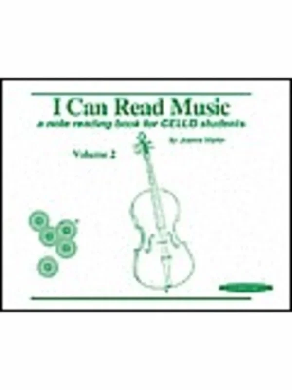 I Can Read Music Vol 2 Cello (Softcover Book)