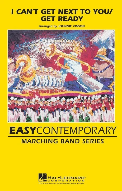 I Cant Get Next To You/Get Ready Marching Band 2-3 Score/Parts (Pod) (Music Score/Parts)