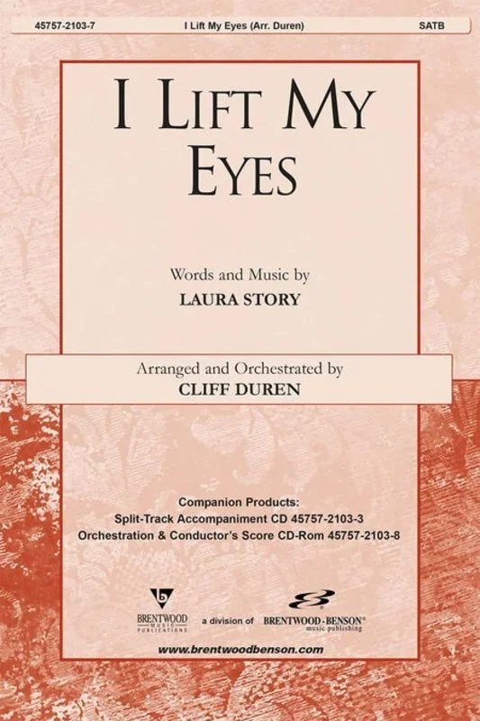 I Lift My Eyes SATB