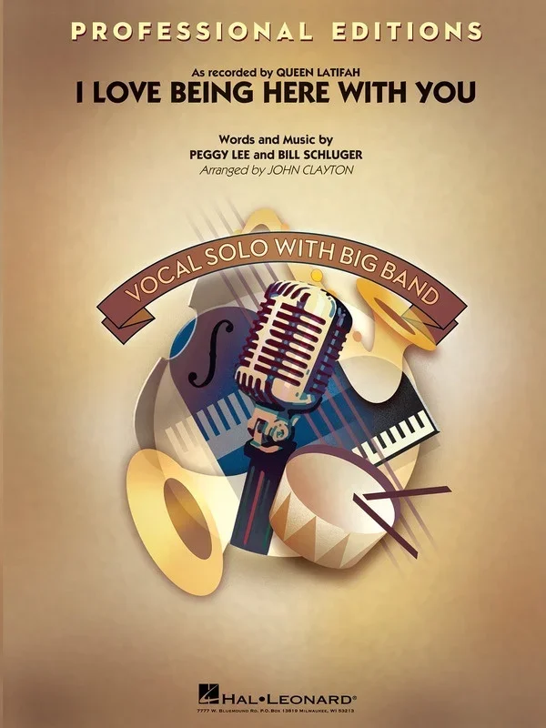 I Love Being Here With You (Key D Flat) Voje5 Score/Parts
