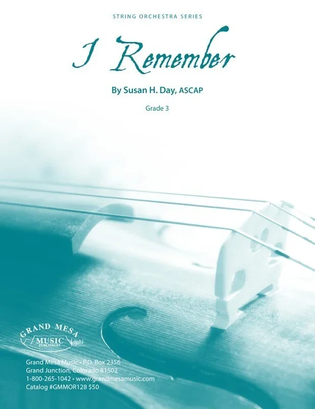 I Remember So3 Score/Parts Book