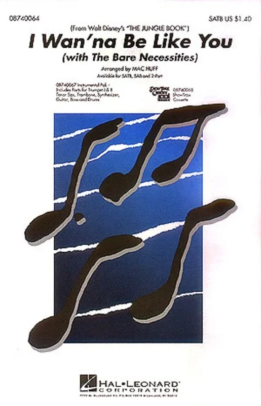 I Wanna Be Like You SATB (Octavo)
