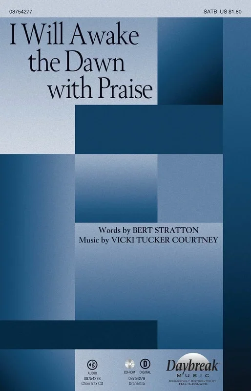 I Will Awake The Dawn With Praise SATB (Octavo)